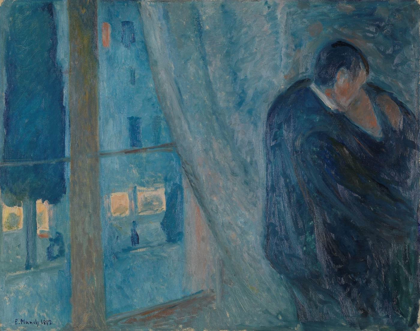 Bacio dalla finestra - 1892, Nasjonalmuseet, Oslo